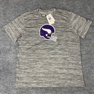 Nike On Field Minnesota Vikings Sideline Throwback  Logo Mens 2XL Shirt NWT